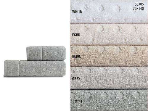 Набір рушників Bernardo 50х85/70х140 см бавовна Beige