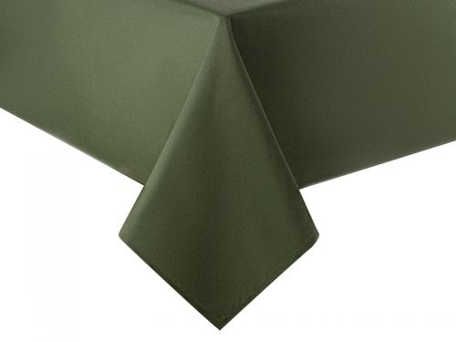 Скатертина 160X240см зелений однотонний