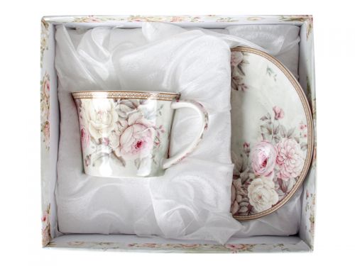 Чайний набір 2пр "Англійська троянда" 220мл