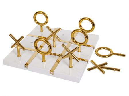 Настільна гра «Хрестики-нулики» 33х33х13 см (МДФ/метал)