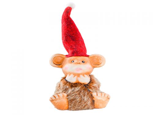 Фігурка мохната мавпа, 10см.