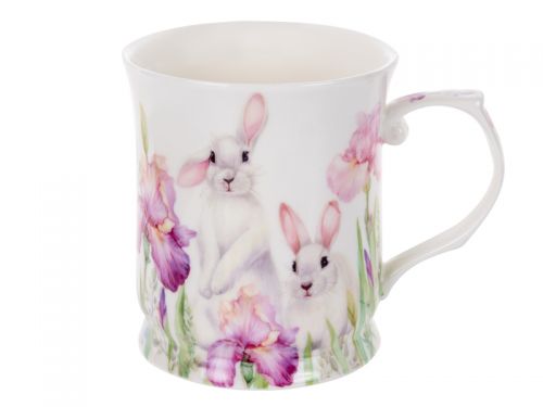 Кружка "Кролик в iрисах" 400мл