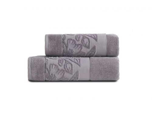 Набір рушників Lilya 50х85/70х140 см бавовна Antrasit