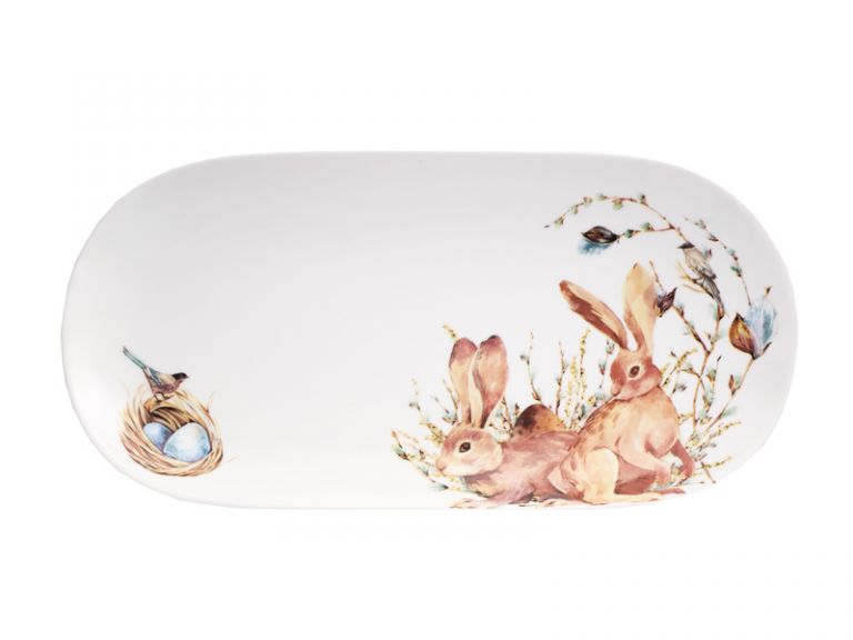 Блюдо овальне 30x15см 