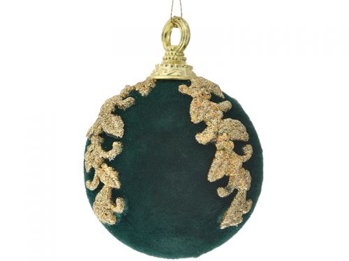 Набір з 6-ти куль темно-зелений, 8см