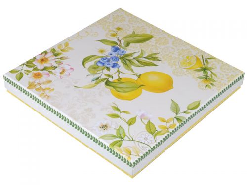 Набір з 2-х тарілок "Лимон" 19см