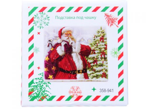 Підставка під чашку "Новий рік" 10см.