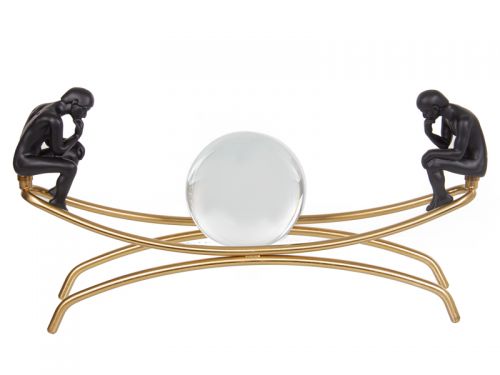 Статуетка «Баланс» 20х45 см (метал/кришталь/полістоун)