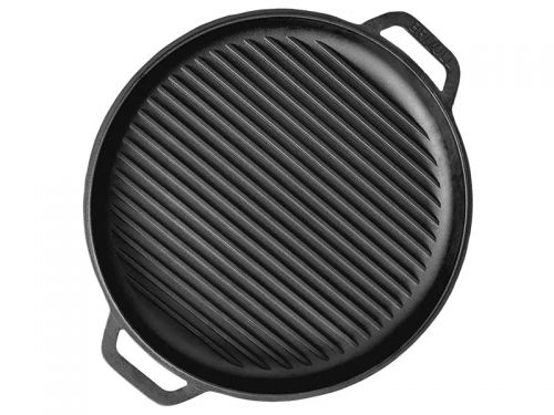 Кришка - сковорода гриль чавунна ТМ 