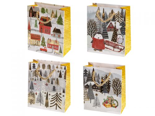 Подарунковий пакет 12х16х9 см (папір)