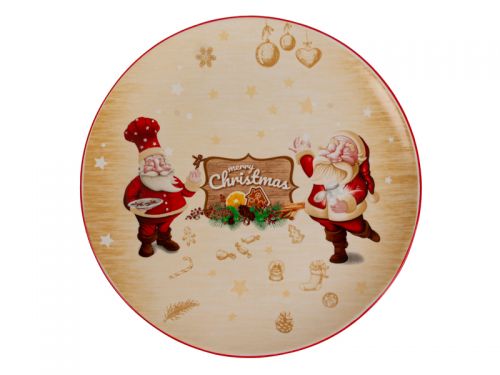 Блюдо для торта "Санта" діам 28см*11см