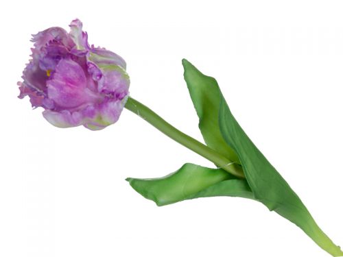 Тюльпан ліловий 47 см (шовк штучний)