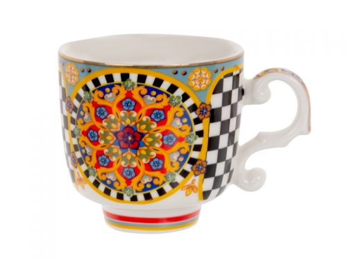 Чайний набір 13 пр (Чайник 800 мл, 6 чашек 100 мл и 6 блюдець)