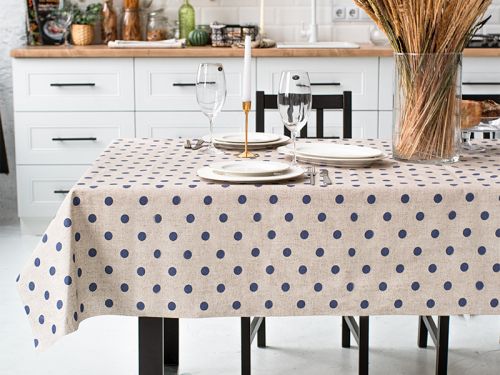 Скатертина водовідштовхувальна "MAX PUNTO AZUL" 140х180СМ