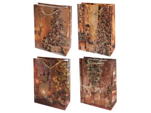 Подарунковий пакет 18х24х8,5 см (папір)