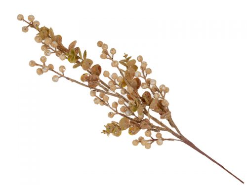 Гілка декоративна 73 см золото (пластик)