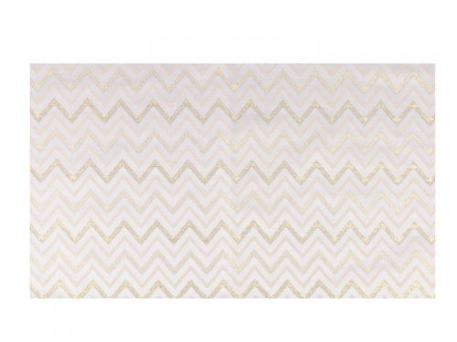 Набір серветок під тарілку 4 шт з золотим люрексом "Зігзаг" 30х45 см