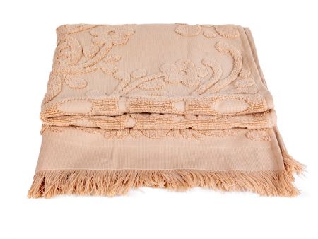 Рушник arya 50x90см бежевий isabel soft