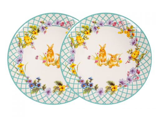 НАБІР ТАРИЛОК З 2Х ШТ 'FUNNY BUNNY' 21СМ