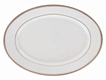 БЛЮДО ОВАЛЬНЕ 33 СМ ТМ МZ ЧЕХІЯ