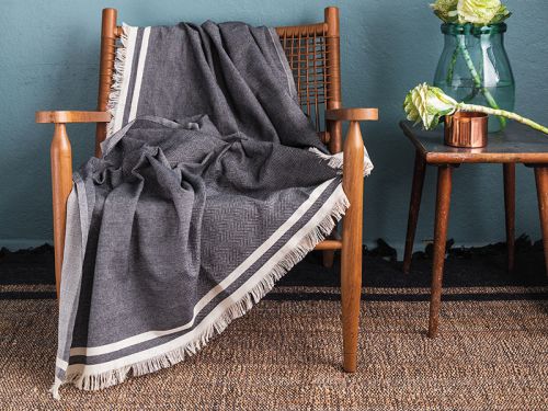 Плед Athens 170Х230 см чорний