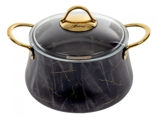 Набiр з 7пр. (Каструля 20см 3л/ 24см 3,5л/сотейник 26см 2,8л/сковорода 26см)дефект, без 1-й кришки