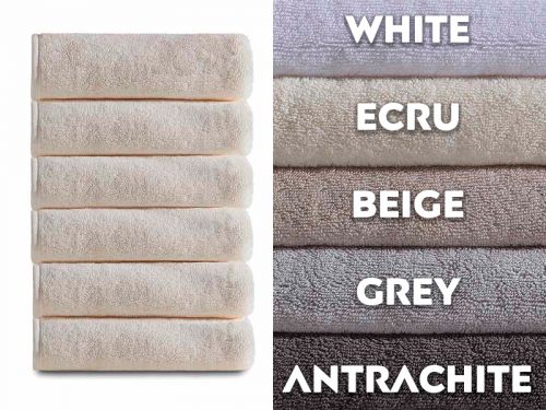 Набір рушників Charm 30х30/50х85/70х140 см бавовна Grey
