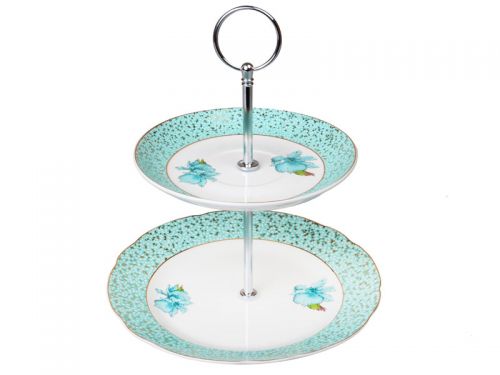 Блюдо 2-х ярусне , діам 16см, 21см