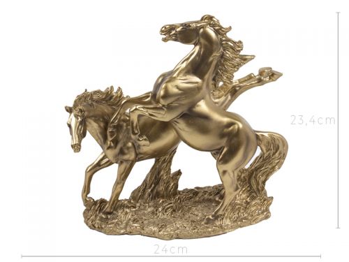 Фігурка декоративна «Пара коней» 24х13х23,4 см