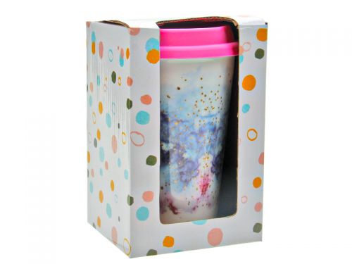 Кружка з силіконовою кришкою 350мл