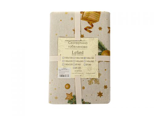 Скатерть "Різдвяна історія"/Baloo Lurex,  140х180см