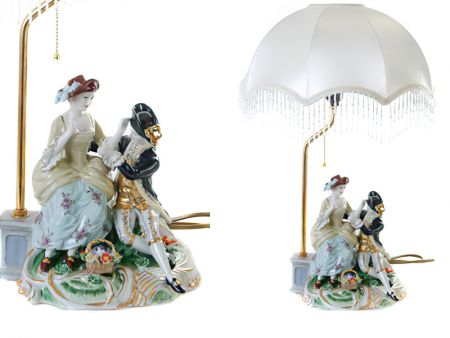 Світильник з абажуром 33 см