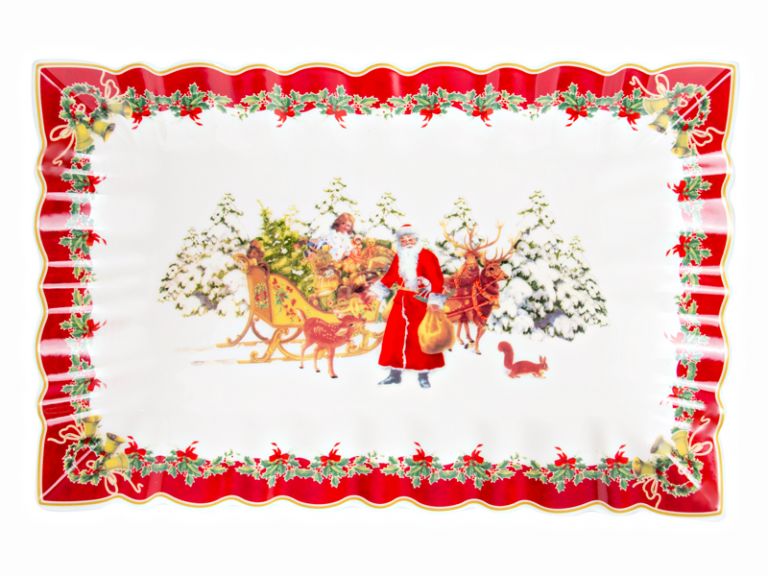 Блюдо Christmas Collection 35х23х3,5 СМ.