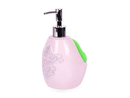 Диспенсер 18,5 см рожевий