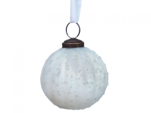 Ялинкова іграшка 8см білий