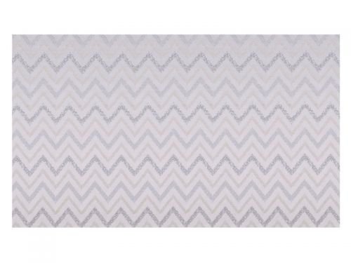 Набір серветок під тарілку 4 шт з срібним люрексом "Зігзаг" 30х45 см