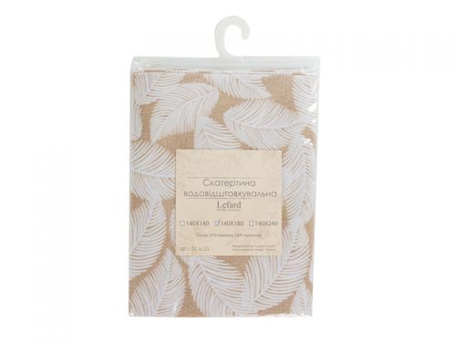 Скатертина водовідштовхувальна "PINETO BEIG " 140Х180СМ