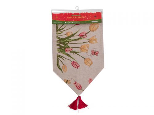 Раннер Півонія 180х33 см (поліестр/бавовна)