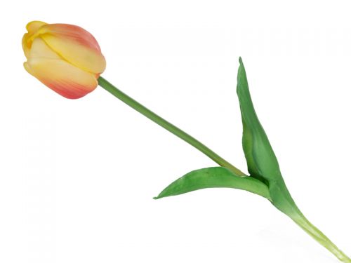 Тюльпан жовтий 44 см  (шовк штучний)