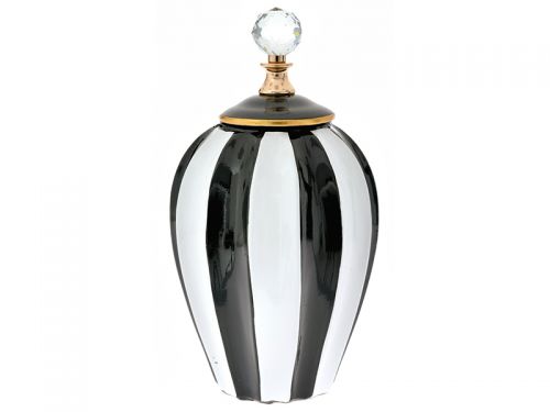 Ваза з кришкою діам17,5x34см