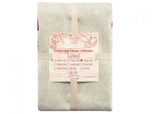 Скатертина гобеленова "Corona Natale" 140x140 см