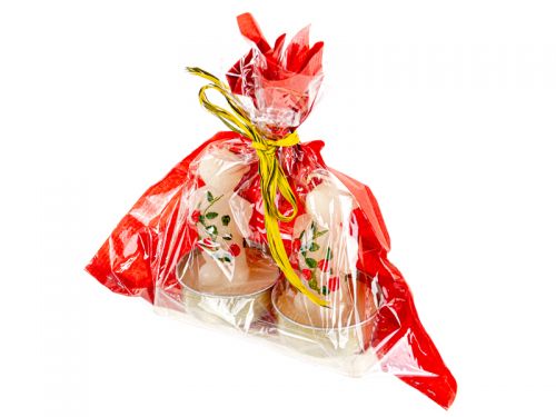 Набір з двох свічок-ведмедиків 7,5х7,2х7,7 см