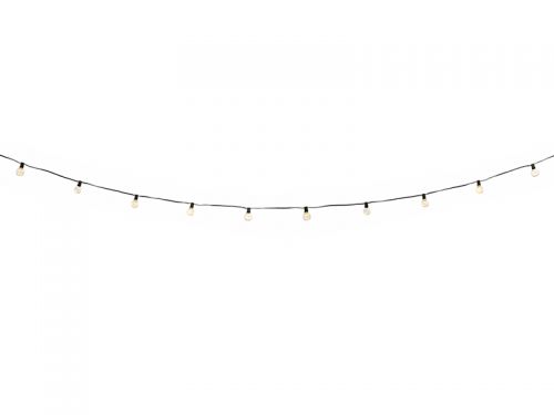 Світлодіодна гірлянда з 25 ліхтариками LED, холодне біле світло