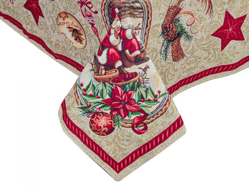 Скатертина гобеленова "Santa Claus" 140x320 см