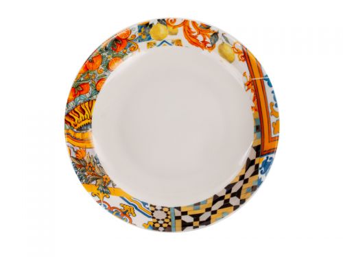 Набір посуди 4 пр (тарілка 25 см, тарілка 20 см, глибока тарілка 20 см, салатник 15 см)