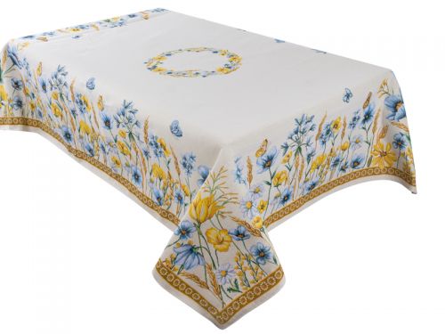 Скатертина гобелен "Колоски" 140x180см