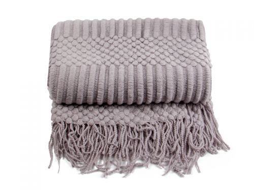 Плед «Cloud grey» 130х170 см (поліестр)