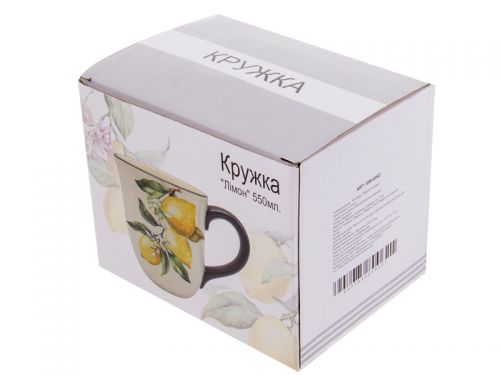 Кружка "Лiмон" 550мл.