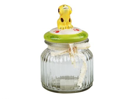 Банка для зберігання з кришкою 600 мл