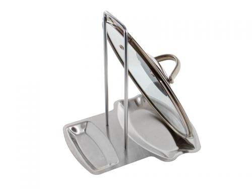 Підставка для кришки і ополоника 20х18,5х20 см (нержавіюча сталь)